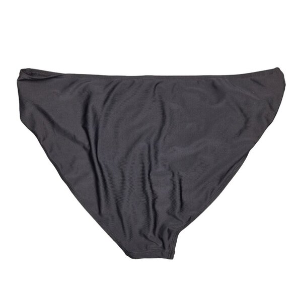 Black Swim Bottoms Womens Plus Size 5X Basic - Picture 1 of 4